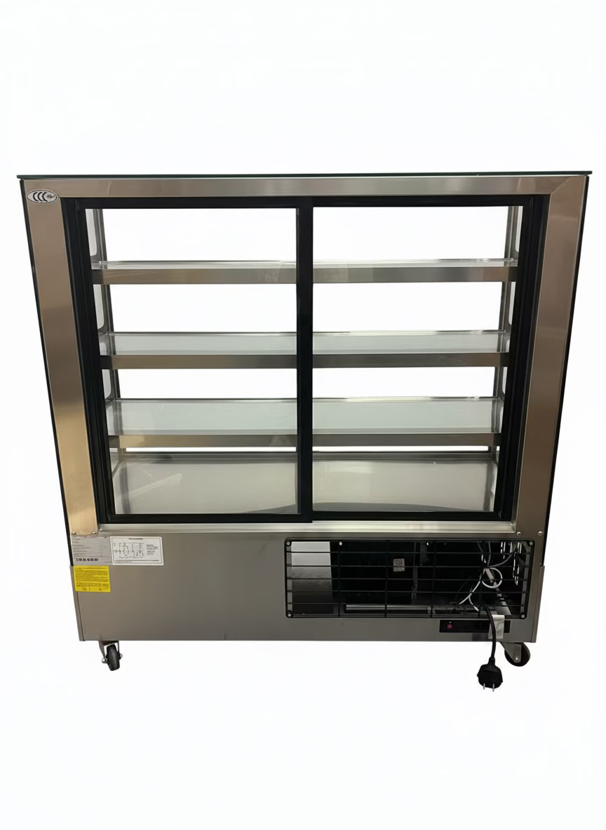 Vitrine Réfrigérée Professionnelle Pâtisserie – Cake Showcase – 120 cm & 150 cm – Norme CE