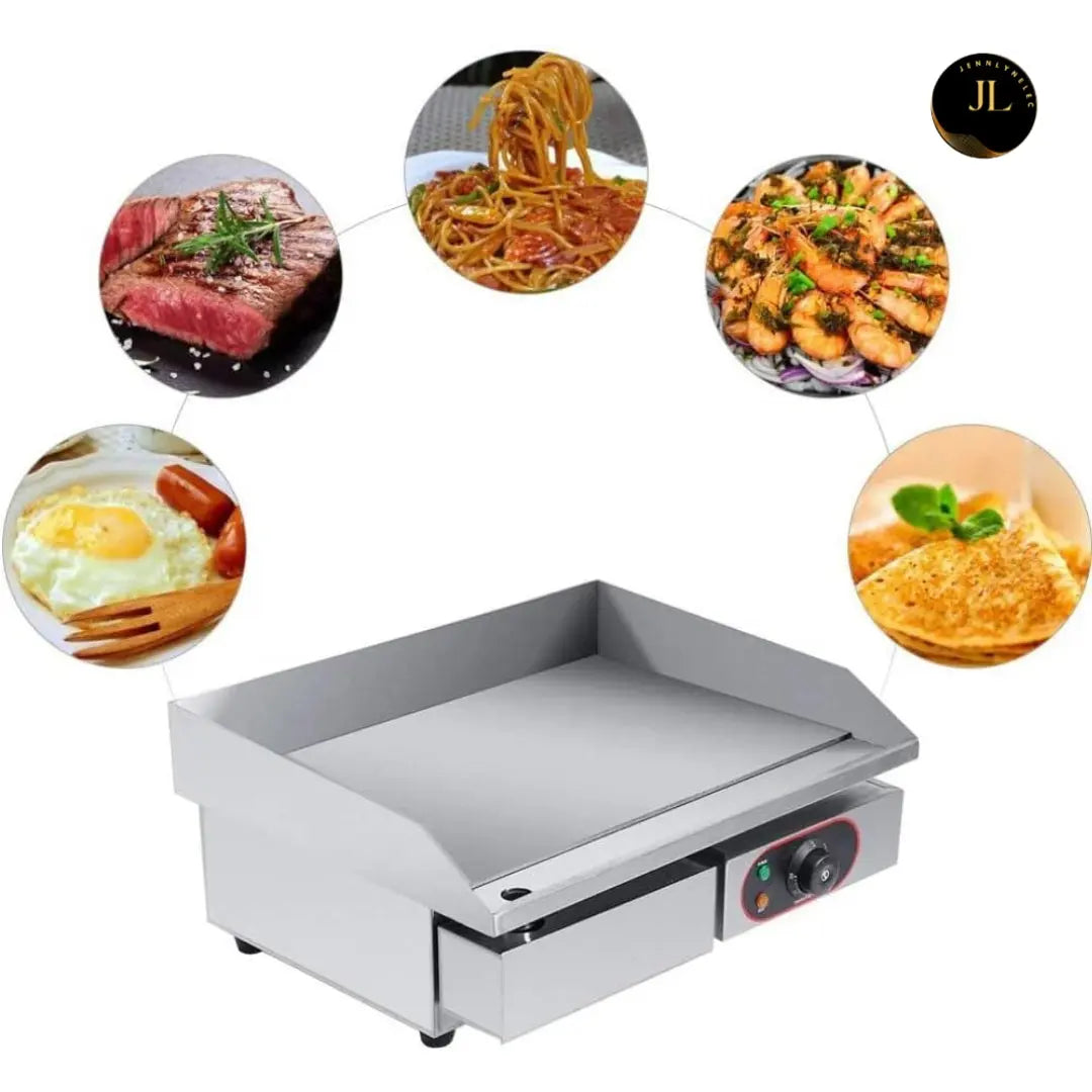 Plaque à snacker grill 55 cm 3000 watts - Jennlynelec