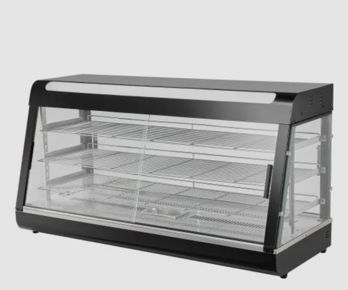Vitrine chauffante 120 LED