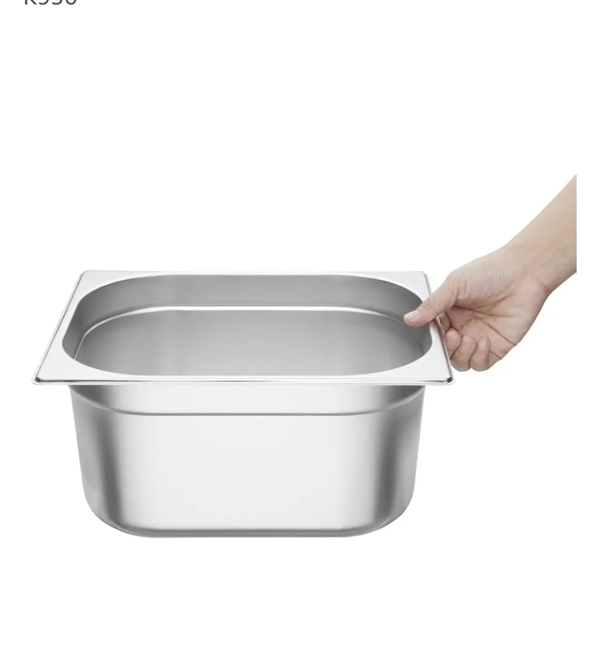 Bac gastro inox GN 1/2