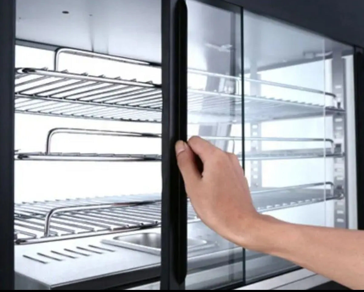 Vitrine chauffante 120 LED