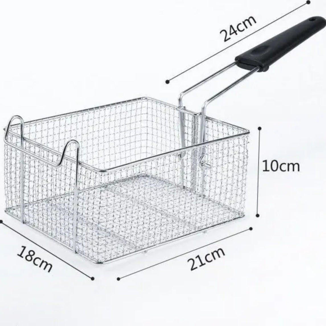 Panier friteuse 6 L inox