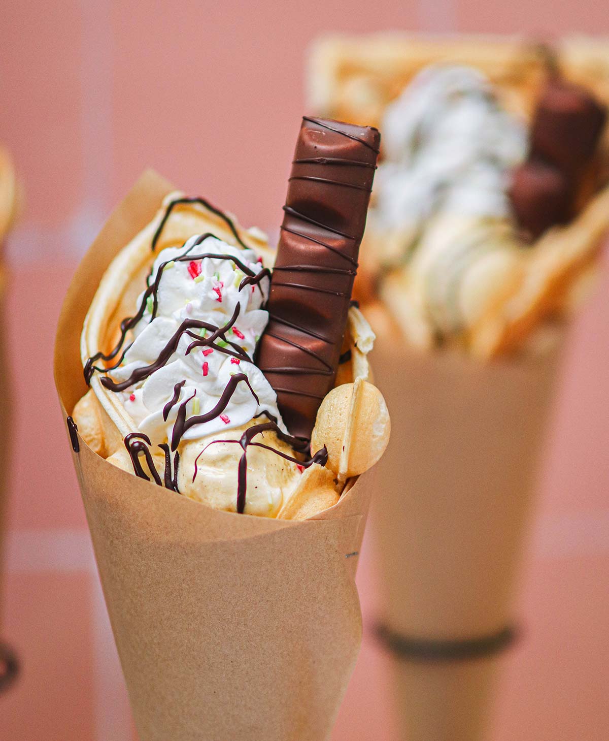 Gaufrier Pro bubble waffle 180°