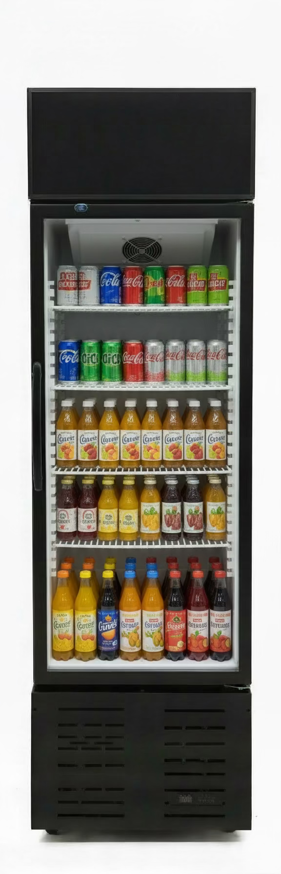Frigo a boisson 260 litres froid ventilé affichage digital éclairage  LED.