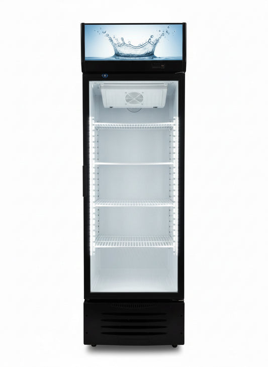Frigo à boisson 260 litres froid ventilé affichage digital.