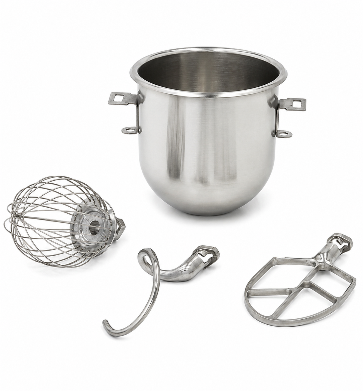 Batteur mélangeur planétaire professionnel 10 L – 3 vitesses – Cuve inox