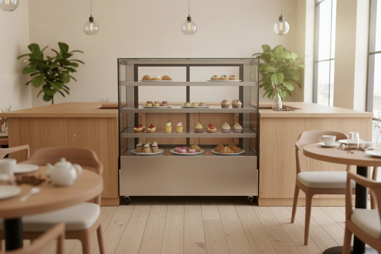 Vitrine réfrigérée pâtisserie 150 cm - JLCHR