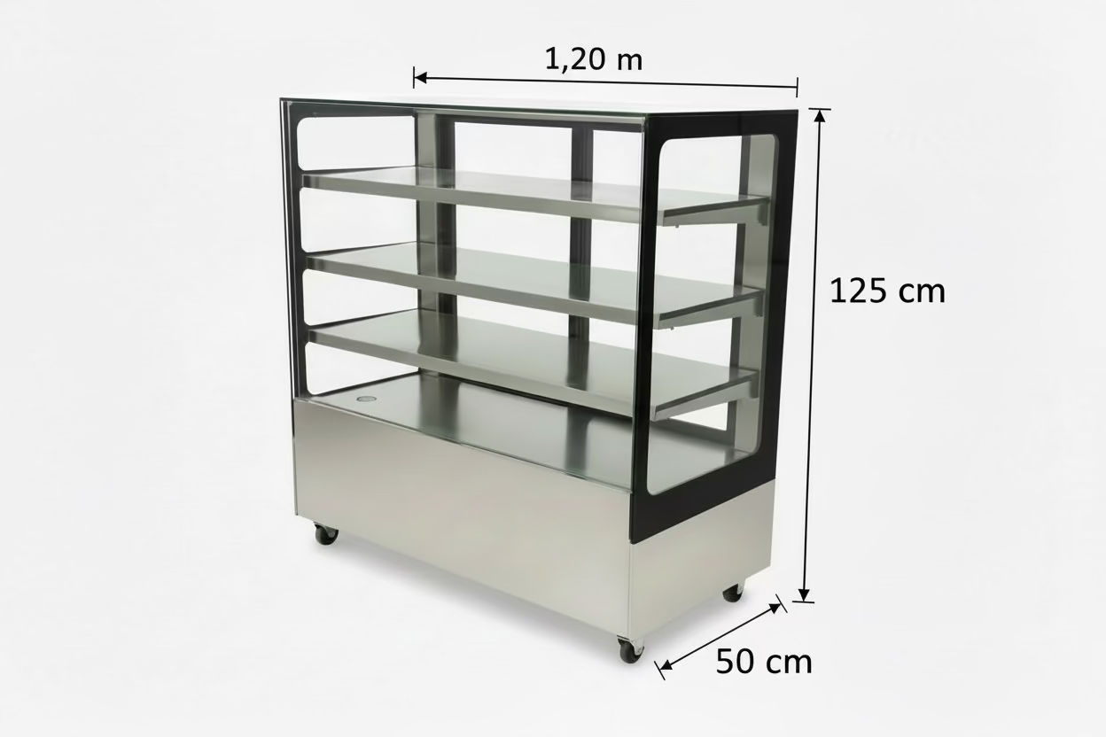 Vitrine réfrigérée pâtisserie JL CHR – 120 cm
