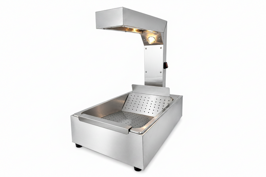 Chauffe-frites professionnel inox 1 kW – Maintien au chaud des frites – matériel CHR professionnel JL CHR