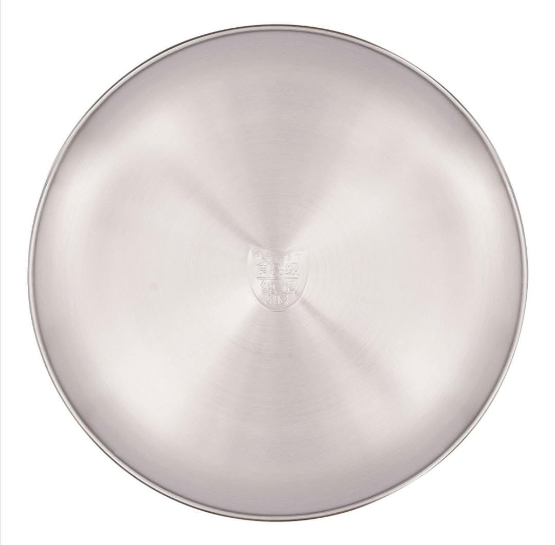 Plateau acier inoxydable 34 cm