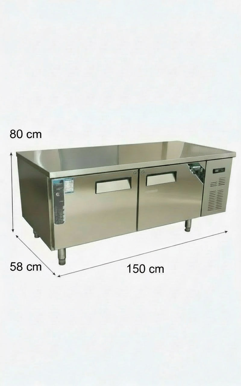 Table réfrigérée professionnelle  150 CM – 275L Inox  JLCHR