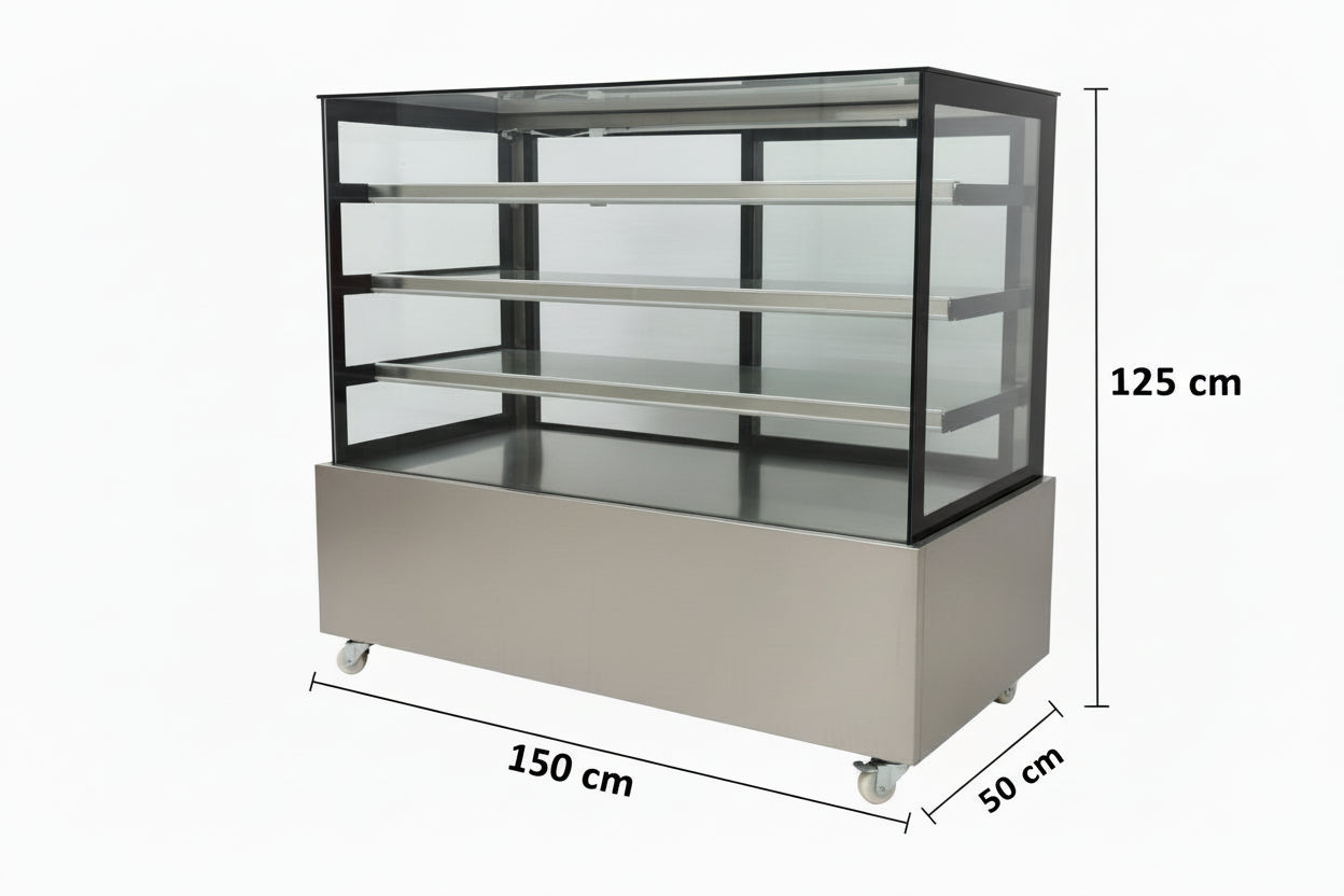 Vitrine réfrigérée pâtisserie 150 cm - JLCHR