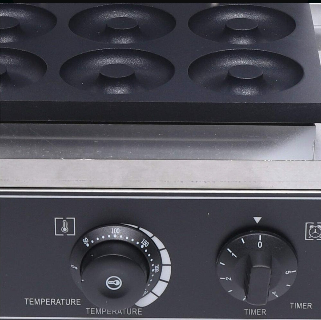 Appareil à Donuts Professionnel – 6 Beignets | Inox – 220V – JL CHR